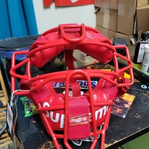 Rawlings x supreme  catchers mask